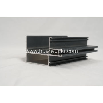 Aluminum extruded profile insulation curtain wall system